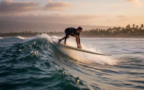 Hangfive: The classic longboard move Kiwis can master on home breaks